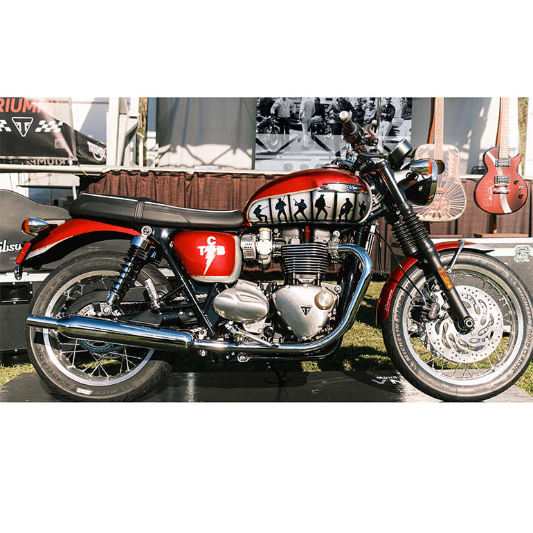 Triumph bonneville paul smith on sale